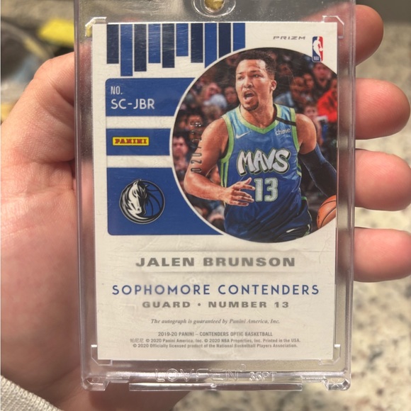 Jalen Brunson auto - Picture 2 of 5